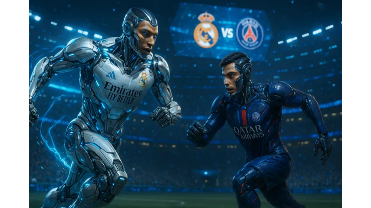Real Madrid y PSG, bajo la atenta mirada de la Inteligencia Artificial