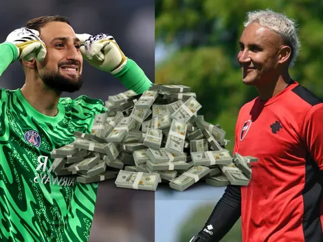 Mientras Donnarumma gana 11 millones en PSG, esto cobraría Keylor Navas en Pumas
