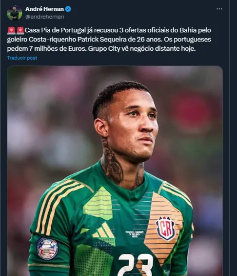 El periodista brasileño André Hernán en su cuenta oficial de X.