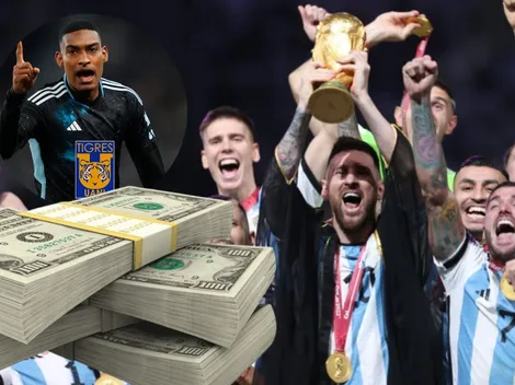 Mientras se cierra lo de Joseph Rosales por 3 millones, esto pagó Tigres por el fichaje de Campeón del Mundo con Messi