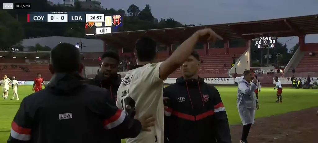 Gamboa estaba incontenible (Facebook).