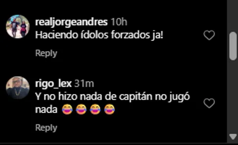 ficionados de Alajuelense sobre Joel Campbell en las redes sociales.