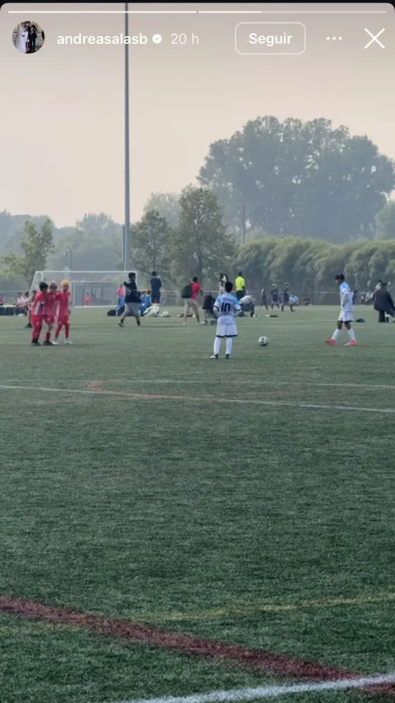 Andrea Salas, esposa de Keylor Navas en redes