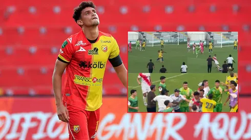 Victoria y Herediano protagonizaron un bochornoso momento en partido amistoso disputado en Honduras.