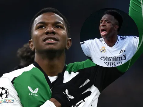 Jeyland Mitchell sorprende con su mensaje a Vinícius Jr.