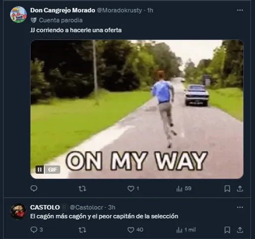 Aficionados del Saprissa en redes