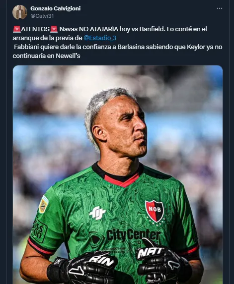 Periodista Gonzalo Calvigioni – X