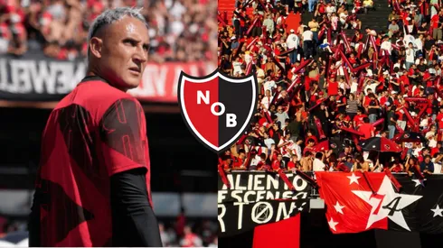 Keylor Navas no aguantó: la afición de Newell's lo recibió entre insultos y reaccionó con una provocación