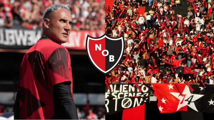 Keylor Navas no aguantó: la afición de Newell's lo recibió entre insultos y reaccionó con una provocación