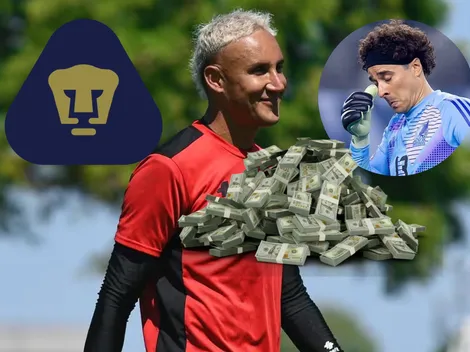 Mientras Memo Ochoa no consigue equipo en México, esto cobrará Keylor Navas en Pumas