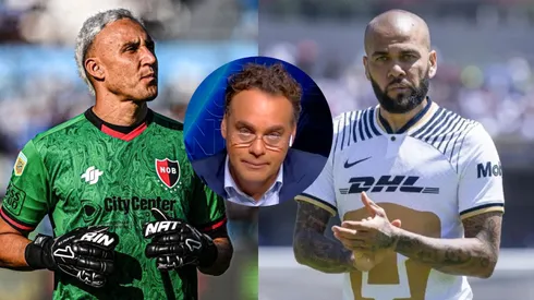 El fantasma de Dani Alves: Keylor Navas queda en medio de su primera polémica en Pumas por culpa de David Faitelson