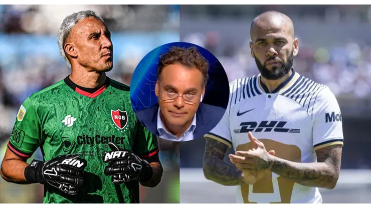 El fantasma de Dani Alves: Keylor Navas queda en medio de su primera polémica en Pumas por culpa de David Faitelson
