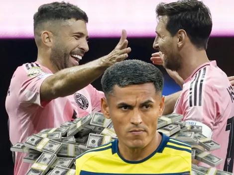 Mientras Lionel Messi y Jordi Alba ganan 26 millones de dólares, este es el salario de Andy Najar en el All Star Game de la MLS