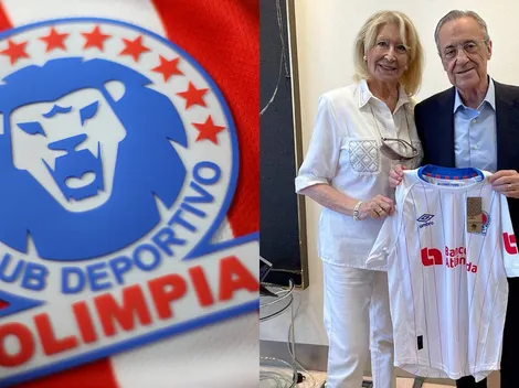 Tiene 23 años, nació en Honduras y llegó al Real Madrid: la historia oculta de la camisa de Olimpia que recibió Florentino Pérez