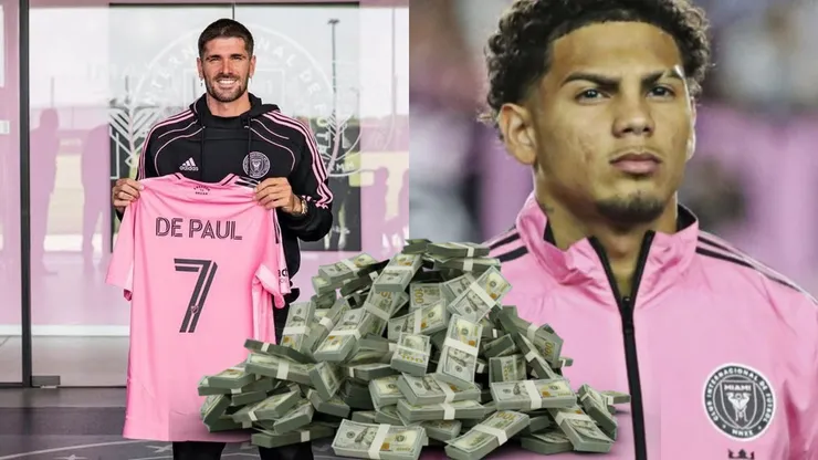 Rodrigo De Paul es nuevo fichaje del Inter Miami donde juega el hondureño David Ruiz.