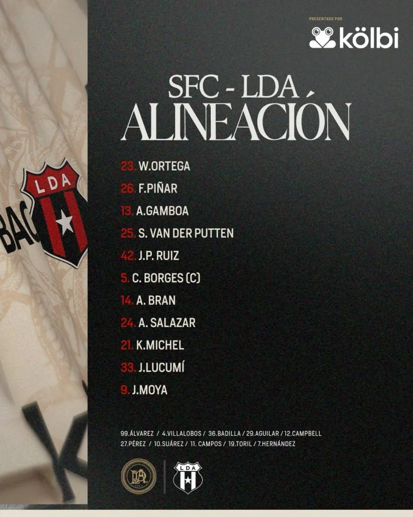 Foto: Liga Deportiva Alajuelense