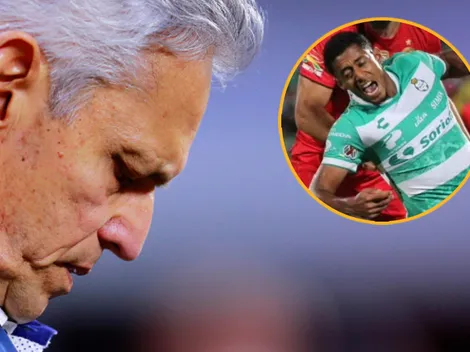 Se confirma un nuevo golpe a Choco Lozano en Santos Laguna; Reinaldo Rueda y Honduras lo lamentan