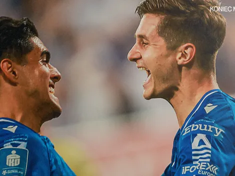 Luis Palma ya es importante en el Lech Poznan: así fue la jugada que terminó en gol ante la mirada de la UEFA Champions League