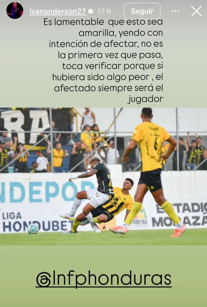 La dura entrada de Jack Jean-Baptiste sobre Iván Anderson que hizo explotar al canelero.