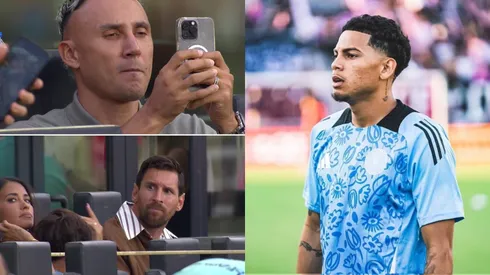 keylor Navas y Messi estuvieron presentes en el homenaje que le hizo Inter Miami al papá de David Ruiz.