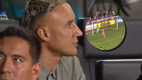 Keylor Navas vio la humillación que sufrió Pumas.