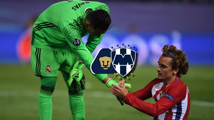 Mientras Keylor gana 2M en Pumas, esto le ofrece Rayados a Griezmann