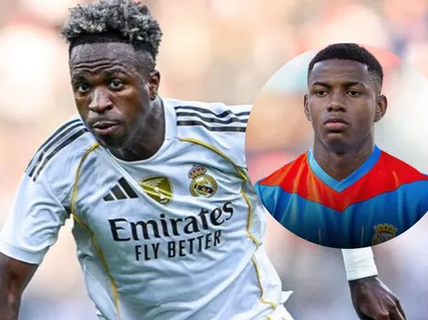 El primer posteo de Vinicius Jr. tras el fichaje del hondureño Julián Martínez por su equipo en Portugal