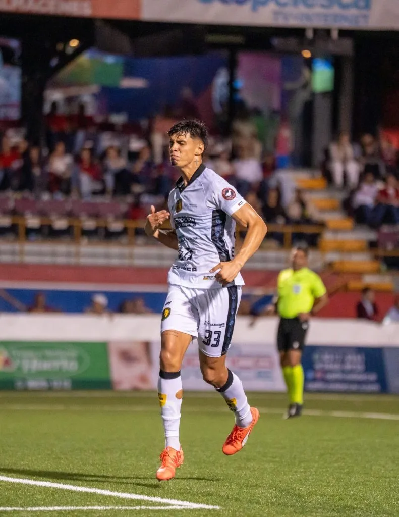 Fernando Lesme marcó su primer gol con Liberia este fin de semana (Municipal Liberia).
