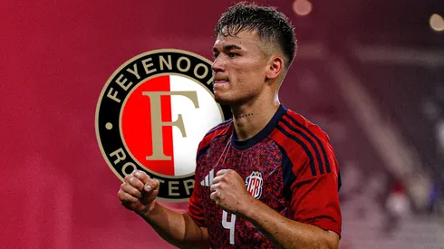 Manfred Ugalde jugará en el Feyenoord.