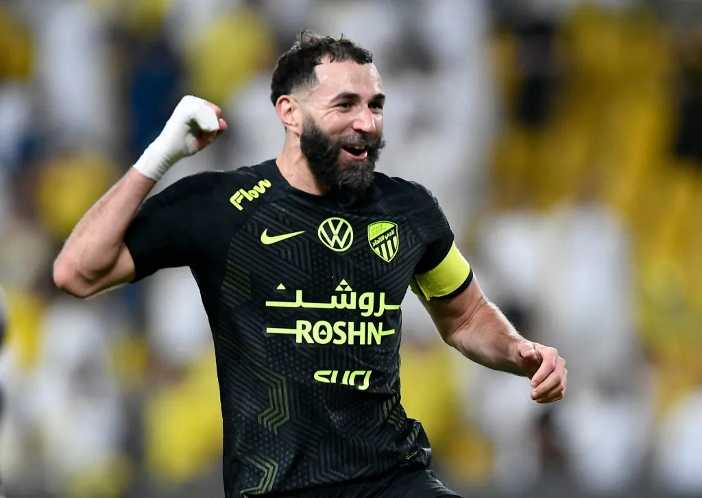 Karim Benzema es capitán y campéon con Al-Ittihad