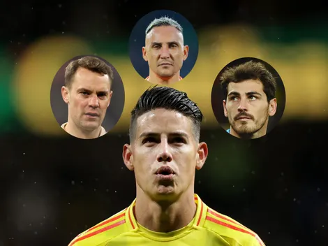 Entre Keylor, Neuer y Casillas: James Rodríguez eligió al mejor portero con el que jugó