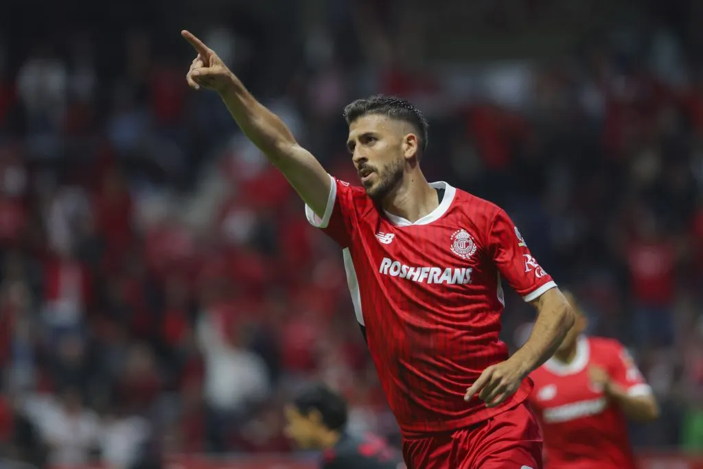 Paulinho, una de las figuras internacionales del Toluca (Getty Images).