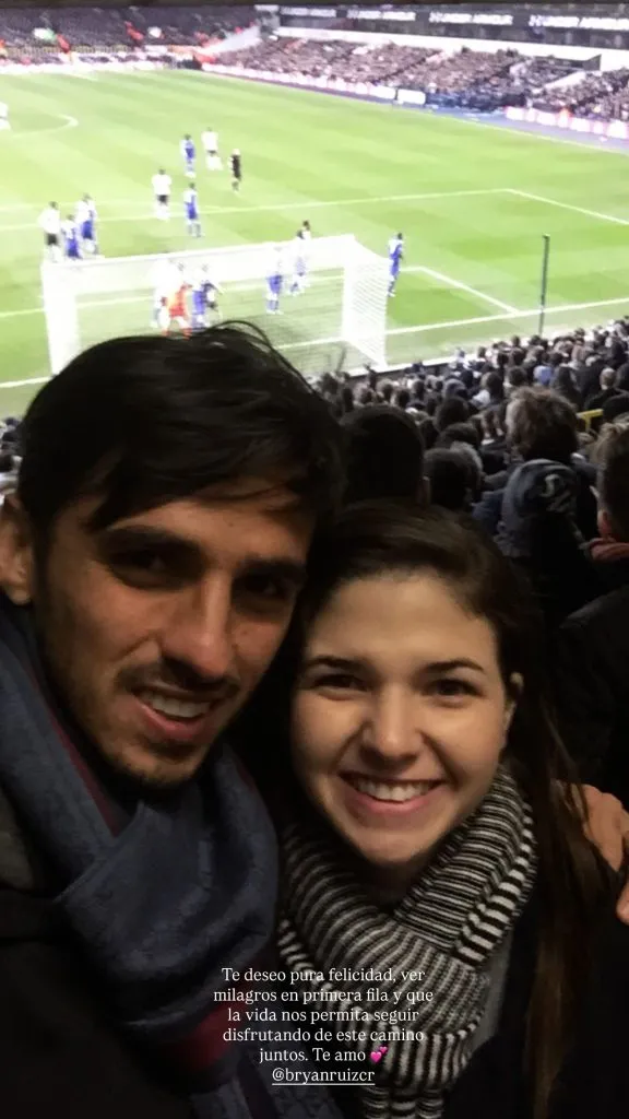 La publicación de Carolina en sus redes sociales.