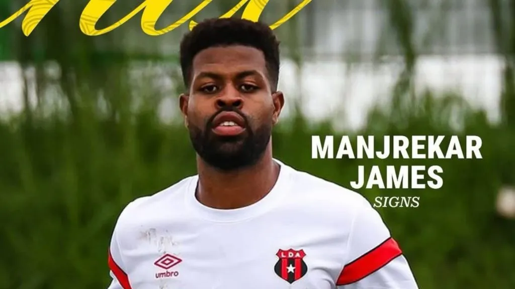 Manjrekar James firmó con un club de Nueva Zelanda.