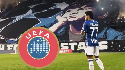 Luis Palma vivió un día para el olvido en la Europa League con el Lech Poznan.