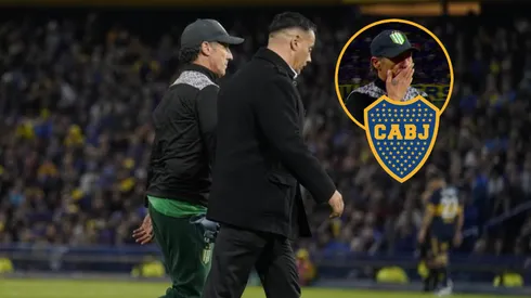 Pedro Troglio fue uno de los protagonistas del duelo entre Boca y Banfield.