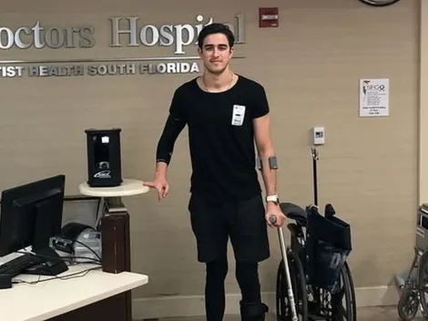 Jugaba en un grande de Guatemala, un trágico accidente lo dejó sin caminar y tras 17 operaciones aún no se rinde