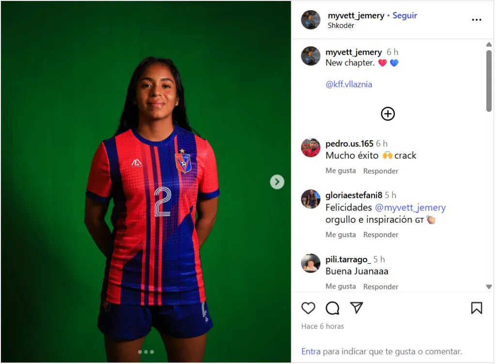 El posteo que revolucionó a Guatemala: Jeremy Myvett tiene nuevo equipo en Europa.