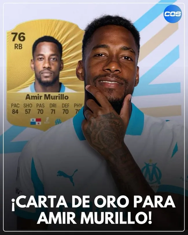 Michael Amir Murillo tendrá 76 de valoración en el FC26 (COS Panamá).