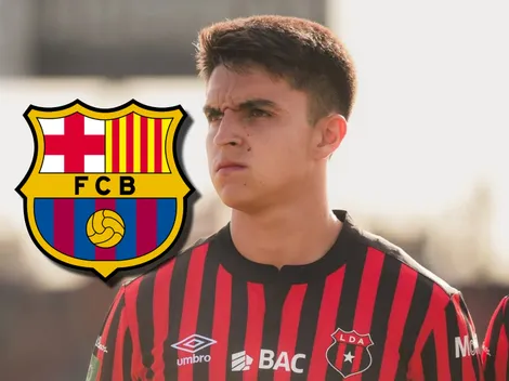 Alajuelense definió si venderá a Van der Putten al Barca B