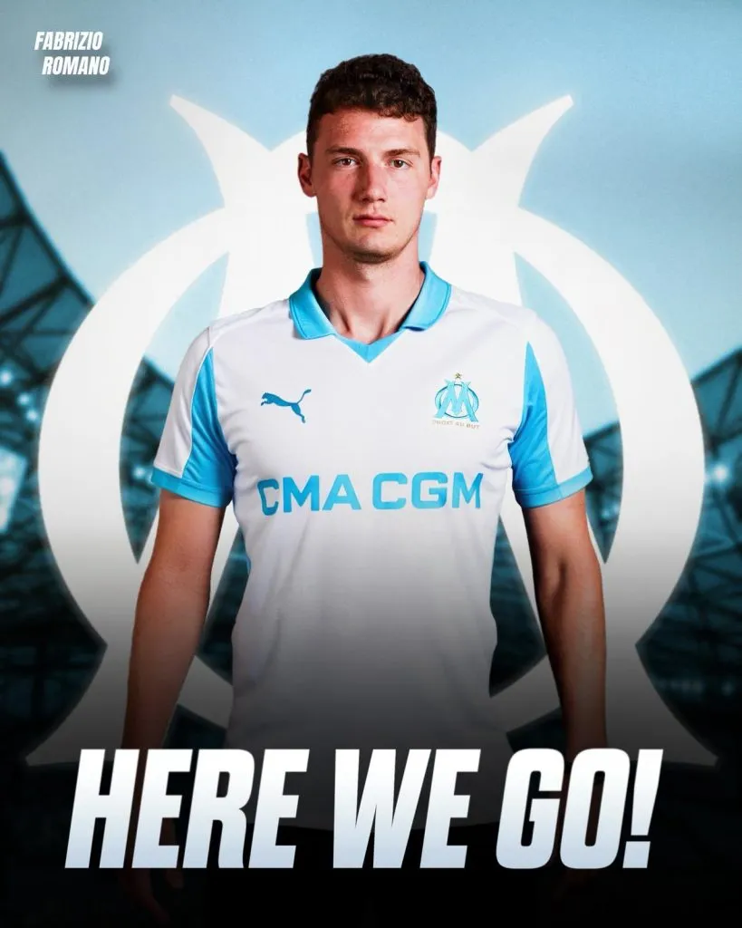 La imagen que compartió Fabrizio Romano para confirmar el fichaje de Pavard.