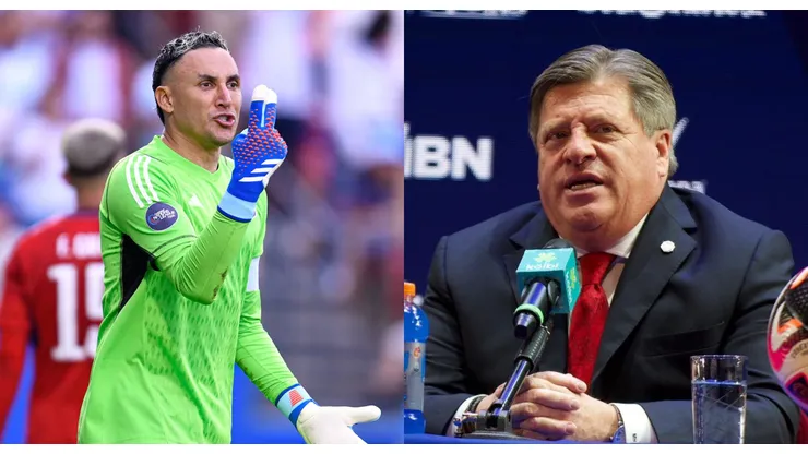 Keylor Navas y Miguel Herrera en la Selección de Costa Rica