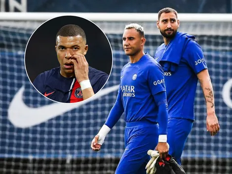Mbappé marcó la diferencia entre Keylor Navas y Gianluigi Donnarumma