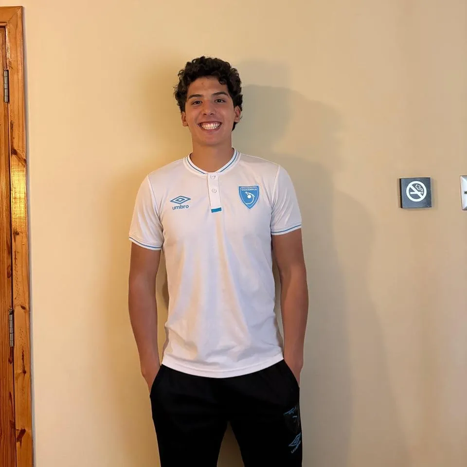 Diego Bolaños, el joven legionario que Guatemala tiene en Argentina (rrss).