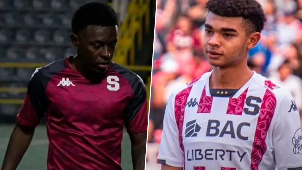 Akheem Wilson y Dax Palmer jugarán en el equipo Sub21 de Saprissa. (Foto: Saprissa)