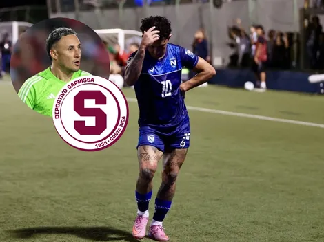 Byron Bonilla le metió un gol a Keylor Navas, se acordó de Saprissa y mandó un mensaje