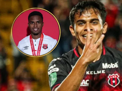 Mientras vendió a Kenyel Michel por 1,3 millones de dólares, esto recibirá Alajuelense por Aarón Suárez