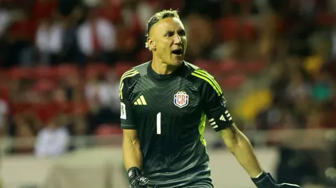 Keylor Navas quedó muy molesto con el empate ante Haití. (Foto: Fedefútbol)