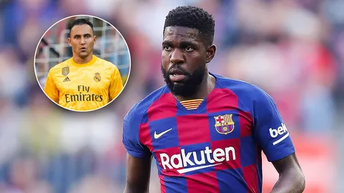 Samuel Umtiti y Keylor Navas no solo fueron rivales en los clásicos entre Barcelona y Real Madrid.