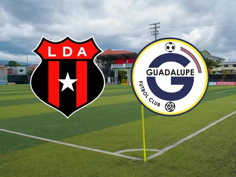 Alajuelense vs. Guadalupe: ¿A qué hora juegan y cómo ver hoy el partido?